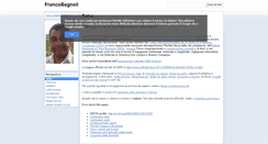 Desktop Screenshot of francobagnoli.complexworld.net
